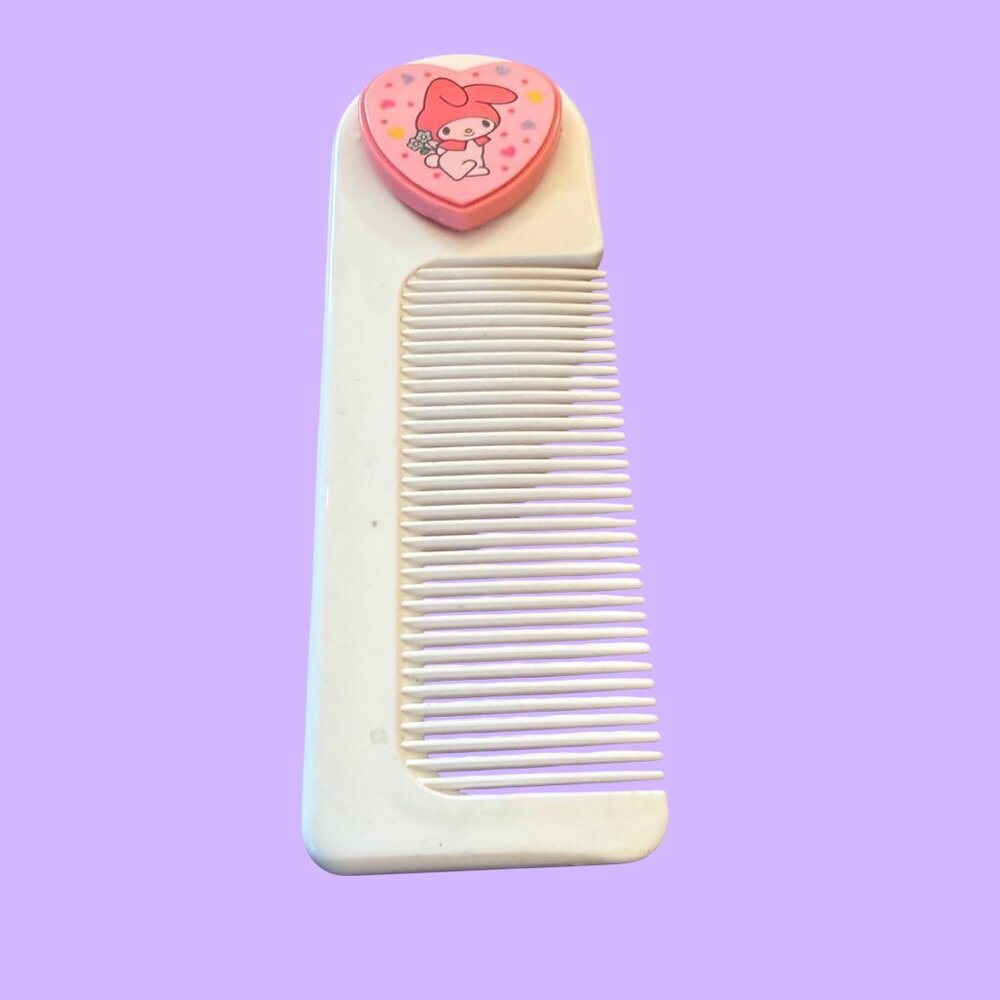 Vintage Sanrio My Little Melody Mini Pocket Comb Japan